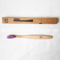 Disposable Toothbrush with Bamboo Handle