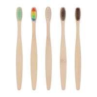 100% Bamboo Toothbrush Dental Oral Care Teeth Brushes For Hotel Use