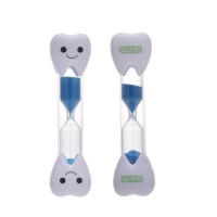 Cute smile face tooth-brush timers for Kids Teeth hourglass  2 or 3 mins sand timer for dental offices schools teacher gifts