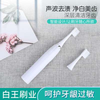 Electric toothbrush adult  home using with battery and replacement toothbrush head new technology electric toothbrush